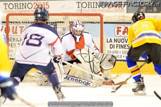 2015-01-10 Torino Bulls-Hockey Milano Rossoblu U14 0841 Davide Fadani